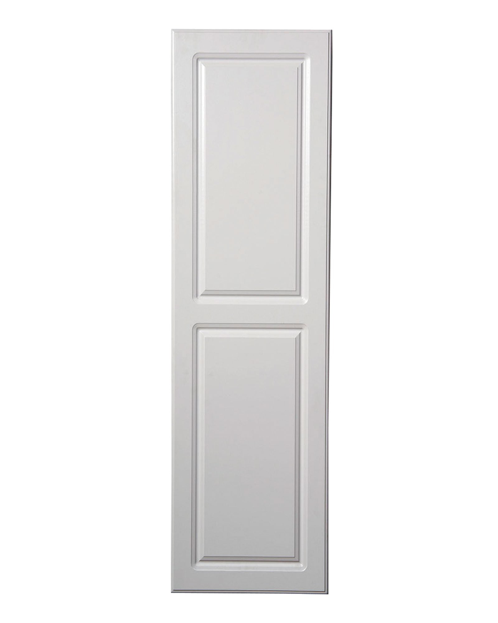 60" Raised White Replacement Door - Premier Storage Systems (Iron - A - Way and Emerg - A - Center)