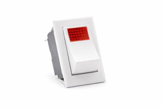 Lighted On/Off Rocker Switch - Premier Storage Systems (Iron - A - Way and Emerg - A - Center)