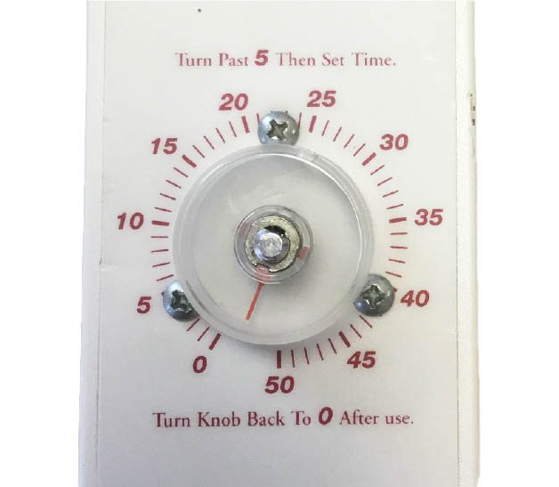Omron Timer with Knob - Premier Storage Systems (Iron - A - Way and Emerg - A - Center)