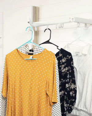 Wall Mounted Z Fold Drying Rack - Premier Storage Systems (Iron - A - Way and Emerg - A - Center)