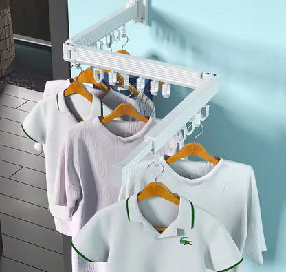 Wall Mounted Z Fold Drying Rack - Premier Storage Systems (Iron - A - Way and Emerg - A - Center)
